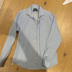 Calvin Klein Light Blue Casual Button Down Shirt